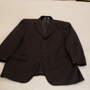 Navy pinstripe Linea Uomo suit size 42R